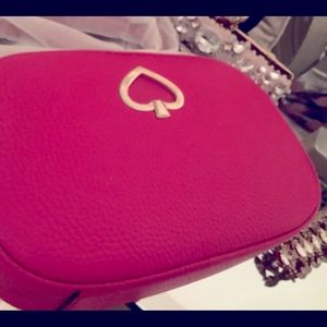 Pretty Kate spade camera bag leather